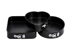 Набор из 3х форм для выпечки (Квадрат, круг, сердечко) (3149) - Мой органайзер фото 4