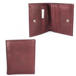 Портмоне женское Croco-ПР-904 натуральная кожа 3 отд, 3 карм, бордо металлик (232) 239944