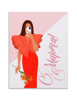 Цена за 20 шт. Открытка-мини С 8 марта, 8?6 см