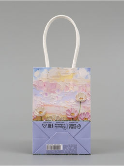 Цена за 4 шт. Пакет подарочный «Нежные цветы»,10 × 15 × 6 см