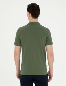 Haki Slim Fit Basic Ti__rt