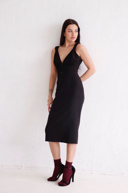 Платье вечернее чёрное - Martichelli фото 17