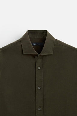 LYOCELL - COTTON SHIRT - Zara фото 8