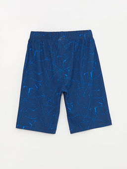 Beli Lastikli Bask?l? Erkek ?ocuk Pijama ?ort - Waikiki фото 2