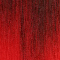 SIM-BRAIDS Канекалон двухцветный, гофрированный, 65 см, 90 гр, цвет красный/русый(#FR-10) - Queen fair фото 2