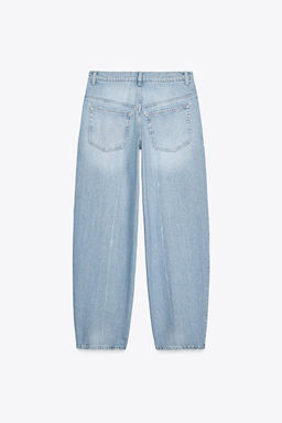 TRF TAILORED MID-WAIST JEANS - Zara фото 6