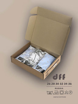 Комплект трусов для мальчика 3 шт. dff Тр 3000/2,7,9 Размер 36 - Sergio valentini фото 5