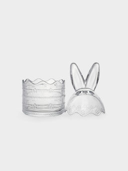 Емкость для хранения, 20х10 см, 350 мл, стекло, Уши кролика, Golden Easter - Anna lafarg фото 5