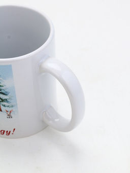 Кружка керамическая новогодняя Пусть сбываются все мечты, 320 мл - Дорого внимание фото 4