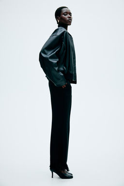 Pantalon con acabado desflecado - H&m фото 5