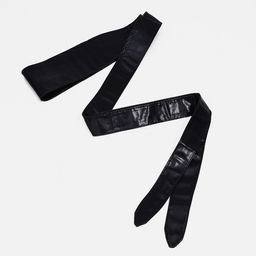 Пояс-кушак, ширина 8.5 см, цвет чёрный - Simaland фото 7