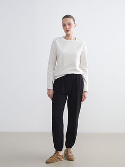 Beli Lastikli Kad?n Jogger E?ofman Alt?