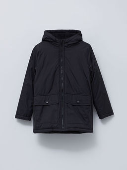 Kap??onlu Basic Erkek ?ocuk Mont