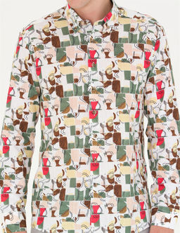 Haki Regular Fit Uzun Kollu G_mlek - Pierre cardin фото 6