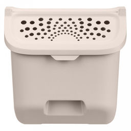 Контейнер для овощей и корнеплодов пластмассовый 7,8л, 27,5х24х24см, светло-бежевый, Phibo (Россия) - Домашняя мода фото 5