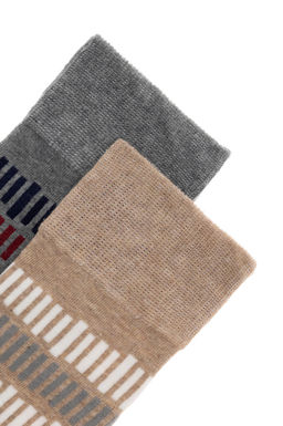 Erkek Gri Melanj _orap