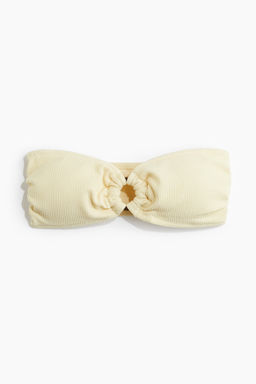 Top de bikini bandeau con relleno - H&m фото 2
