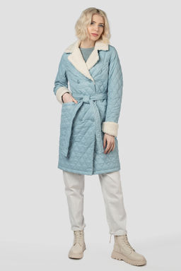 Пальто женское демисезонное (пояс) - Империя пальто фото 3