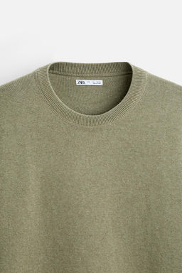TEXTURED COTTON SWEATER - Zara фото 8