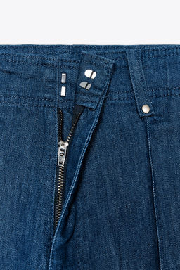 JEANS ZW COLLECTION WIDE LEG HIGH-WAIST - Zara фото 8