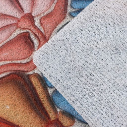 Коврик придверный Доляна, ПВХ, 45×75 см