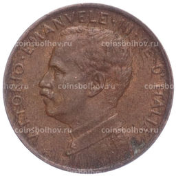 Монета 1 чентезимо 1916 года Италия