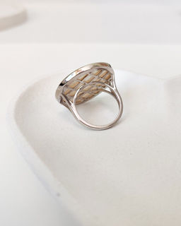 Кольцо с натуральным перламутром - Vel vett фото 3