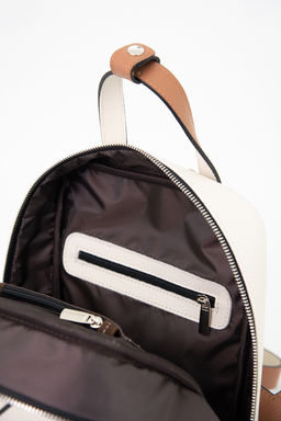 Сумка женская Ц-564/2.1 бежевый+кэмел - Protege фото 5