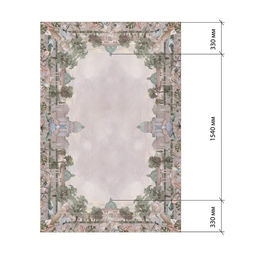 Скатерть «Этель. «Райский сад», 110×150 +/- 3 см, 100% хлопок, саржа 190 г/м²