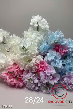 Искусственные цветы, 60 см.