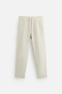 COTTON - LINEN TROUSERS - Zara фото 34