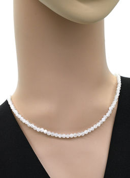 Бусы из Лунного камня (Адуляр) шарик гр.4мм, 42см, 9,2г