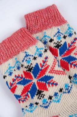 Женские шерстяные носки Стильная шерсть фото 7