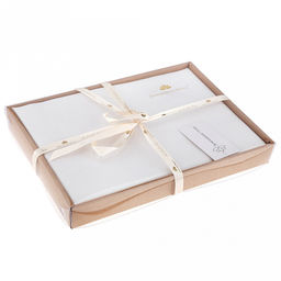 Дорожка столовая, сервировочная 57х159см "Тростниковый сахар", жаккард/пестроткань: лен 51%, хлопок 49%, плотность 215г/м2, упаковка: на картоне, "Домашняя мода" (Россия)