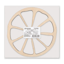 Заготовка для декорирования Mr. Carving ВД-1152 Формы для эпоксидной смолы фанера 0.6 см Лимон (15х15см.)  фото 3