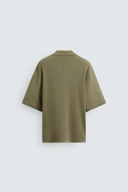 TEXTURED KNIT SHIRT - Zara фото 7