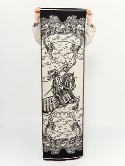 в составе ШЕСТЬ и КАШЕМИР Большой, мягкий, теплый однотонный двусторонний палантин - Tantino фото 3