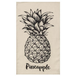 Цена за 2 шт. Полотенце кухонное Доляна Pineapple 35х60 см, 100% хлопок, 160г/м2  фото 2