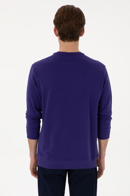 Erkek Mor Basic Sweatshirt - U.s. polo assn фото 12