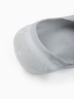 Носки-подследники спортивные с компрессией, размер 46-47, серые