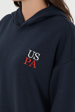 Женский темно-синий свитшот Неожиданная скидка в корзине - U.s. polo assn фото 7