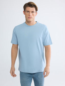 Bisiklet Yaka Penye Erkek Ti??rt