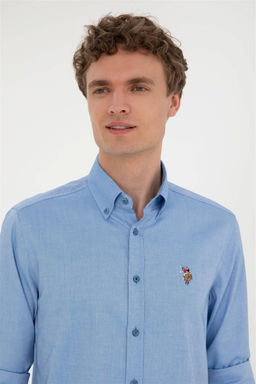 U. S. Polo Assn / Мужская базовая рубашка Saks с длинным рукавом - U.s. polo assn фото 2