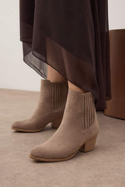 Vizon Suet Kad?n Kovboy Bot TAKAW26BO00102 - Trendyolmilla фото 2