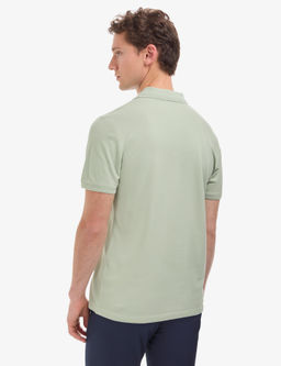 _a_la Regular Fit %100 Pamuk K_vr_lmaz Polo Yaka Basic Ti__rt