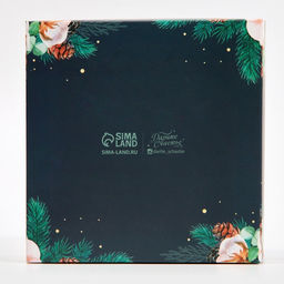 Цена за 5 шт. Коробка для кондитерских изделий с пластиковой крышкой «Хлопок», 12 х 6 х 11.5 см