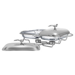 МАРМИТ ДВОЙНОЙ LEFARD СЕРИЯ ОХОТА СО СТЕКЛЯННЫМИ ФОРМАМИ ДЛЯ ЗАПЕКАНИЯ, 1,6Л/1,6Л  фото 4