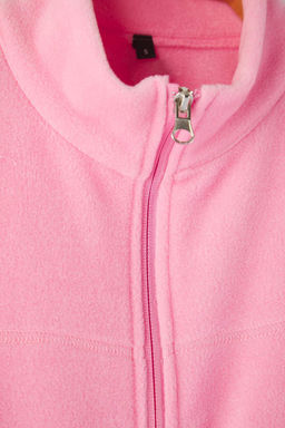 Siyah Dik Yaka Fermuarl? Cepli Orme Sweatshirt TWOAW26SW00005 - Trendyolmilla фото 7