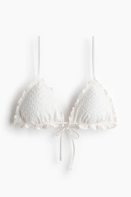 Top de bikini triangular con relleno - H&m фото 2