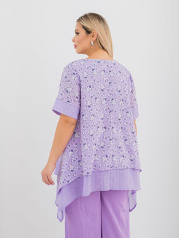Туника 1411 сиреневый - Novita фото 5